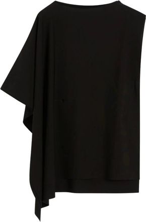 Sportmax Fiorella Asymmetric Jersey Top