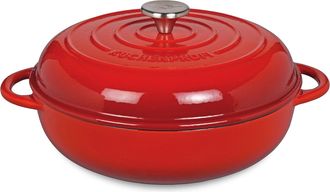 K&uuml;chenprofi Provence Enameled Cast Iron Casserole, 11 dia., 4.1 qt