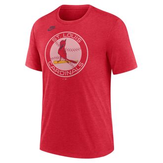Nike St. Louis Cardinals Cooperstown Logo Nike Mens MLB T-Shirt in Red | NJFDEX48S67-70U