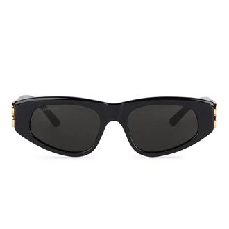 Balenciaga Sunglasses Bb0095 S 001 Black/Grey Women