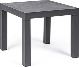 OEM Mesa De Centro De 50x50cm Bolzano Kanva Aluminio Antracita