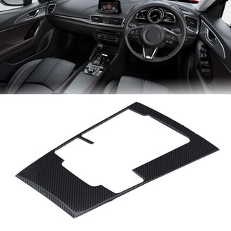OEM Embellecedor Del Panel De La Palanca De Cambios Con Volante A La Izquierda, Estilo Fibra De Carbono, Para Los Modelos Mazda3 De 2019-2021
