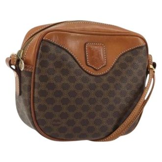 Celine Pre-owned Cross Body Bags, female, Brown, Size: ONE SIZE Pre-owned Vintage Shoulder Bag