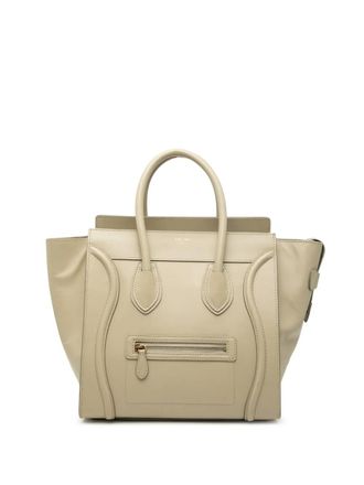 Celine 2013 Mini Leather Luggage tote bag - Brown