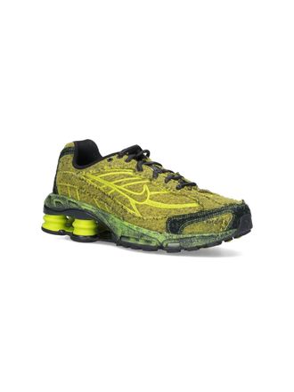 Nike Mens Sneakers Green Tessuto