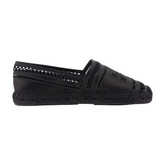 Tory Burch Open Weave Espadrille - female - Tory Burch - Espadrilles - Black - 6 UK - Shoes