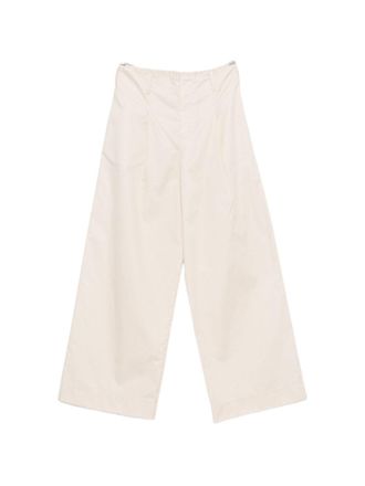 Susanne Bommer katoenen broek met wijde pijpen