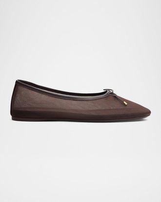 Rag & Bone Poppi Mesh Ballerina Flats
