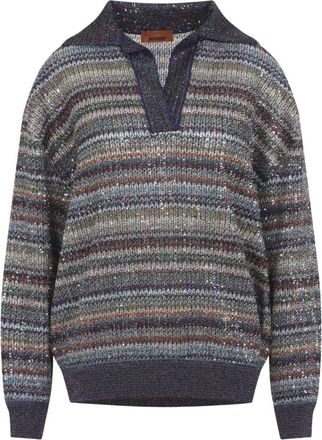 Missoni Caperdoni Gebreide Polo - Dames - Polos - Veelkleurig - XS - Polyester - Tops