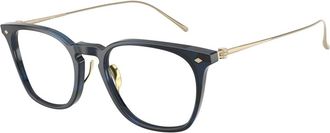 Giorgio Armani Brillen - Heren - Brillen - Blauw - 51 MM - Accessoires