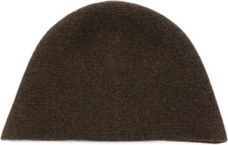 Uma Wang Hat Cashmere Brown Plain Ws