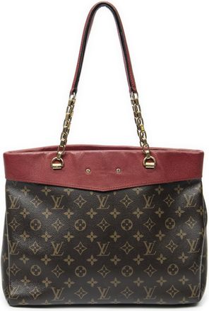 Louis Vuitton Pre-owned Womens Pallas Shopper Shoulder Bag - Brown - One Size