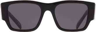 Prada Dark Grey Square Mens Sunglasses PR 10ZS 1AB5S0