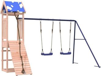 vidaXL Parque Infantil De Exterior Madera Maciza Douglas3156935 Vidaxl