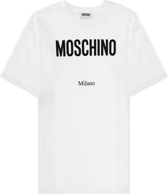 Moschino T Shirt With Logo