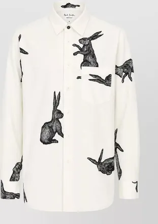 Paul Smith lyocell blend shirt