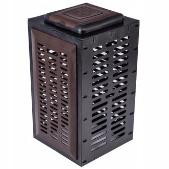 OEM Contenedor Abierto Y Modular Para Bolsas De Basura, De Color Marr&oacute;n