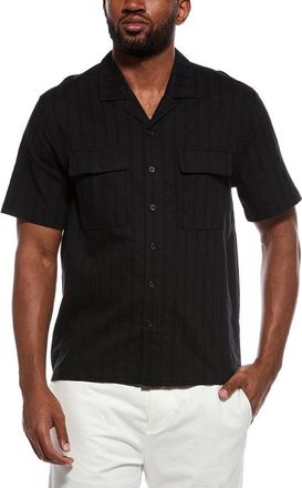 Onia Linen-Blend Utility Shirt