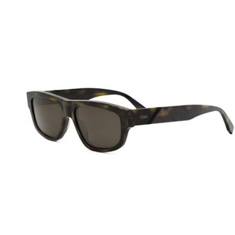 Fendi Sunglasses, unisex, Brown, Size: 56 MM Stylish Model Sunglasses