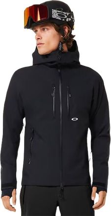 Oakley Mens Standard Kendall Recycled Shell Jacket 2.0, Blackout, Large