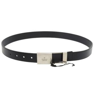 Gucci Pre-owned Belts, male, Black, Size: ONE SIZE Pre-owned Vintage Belt