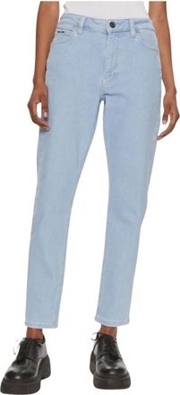 Calvin Klein Slim Ankle Jeans - Dames - Regular Fit Jeans - Blauw - W28 - Katoen - Jeans