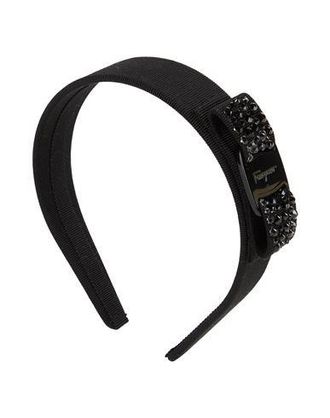 【送料&関税込】Ferragamo Black Cotton Hair Accessories Vara Bow hairclip - Women | Ferragamo
