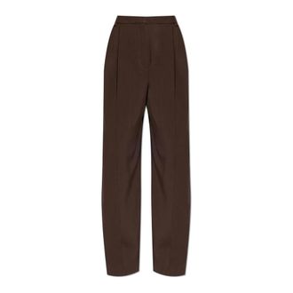Iro Wide Trousers, female, Brown, Size: M Helis Trousers