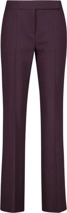 Windsor Wijde broek - Dames - Wijde Broeken - Bruin - L - Broeken