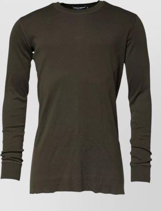 Dolce & Gabbana cotton long-sleeve crew-neck t-shirt