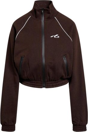 Balenciaga Jassen, Dames, Bruin, S, Trainingsjack