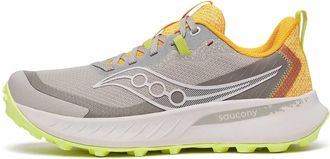 Saucony Womens Peregrine 15 Running Shoes In Dove/peel