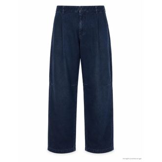 Nine In The Morning Wide Jeans, male, Blue, Size: XS Wide Jeans