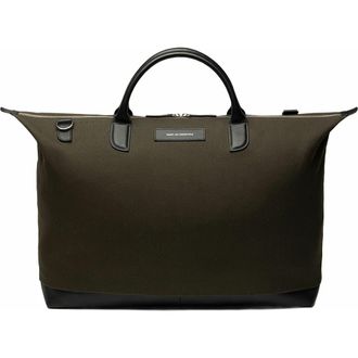 Want Les Essentiels Hartsfield Organic Cotton Canvas Weekender Bag in Green at Nordstrom