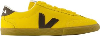 Veja Volley Sneakers - Dames - Sneakers - Geel - 38 EU - Leer - Schoenen