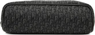 Dior Pre-owned Canvas Pouch - Dames - Vintage Clutch - Zwart - ONE Size - Vintage