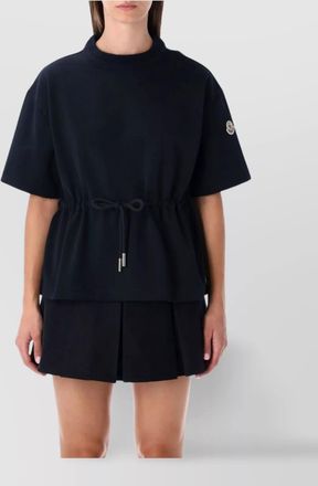 Moncler casual t-shirt drawstring waist