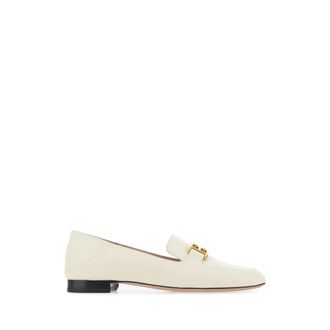 Bally Ellah Loafers - Dames - Loafers - Beige - 36 EU - Leer - Schoenen