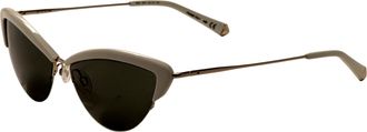 Kate Young for Tura Womens 59mm White Sunglasses