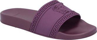 Versace Mens Rubber Palazzo Medusa Pool Slide (Authentic Pre-Loved)