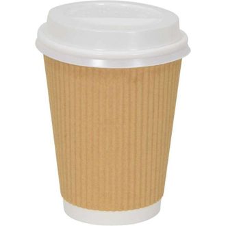 vidaXL Tapas Para Vasos De Caf&eacute; De Cart&oacute;n &Oslash;90 Mm 350 Y 475 Ml 1000 Uds Vidaxl