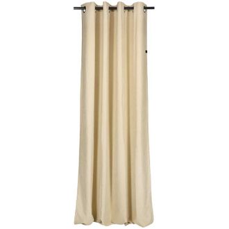 Sch&ouml;ner Wohnen Kollektion SCH&Ouml;NER WOHNEN Tenda a occhielli opaca PEACHY - 1 pezzo 130x250 cm, beige