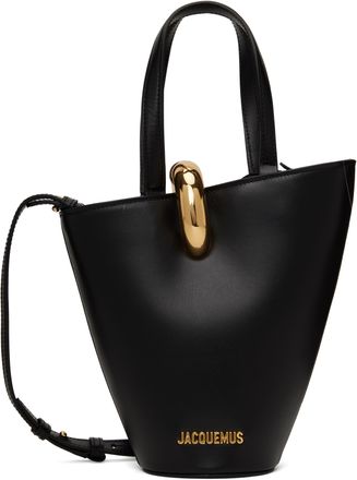 Jil Sander Womens Canvas Shopping Bag in Black