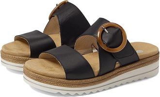 Rieker D0q51 Jocelyn 51 Womens Shoes Black/Black : EU 42 (US Womens 10-10.5) M, Leather