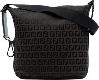 Fendi Pre-owned Cross Body Bags, female, Brown, Size: ONE SIZE Pre-owned Vintage Cross Body Bag