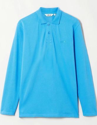 Ellesse Mens Nerola LS Polo - Blue - Size: 42