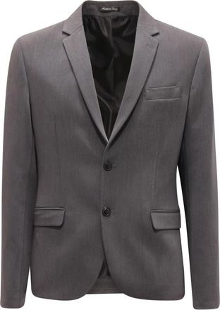 Gaud&igrave; Italiaanse jas gemaakt in Itali&euml; - Heren - Blazers - Grijs - M - Jassen