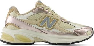 New Balance Unisex 2010 in Beige, Pelle Scamosciata/Rete, Taglia 37.5
