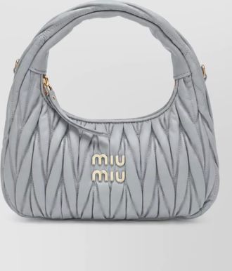 Miu Miu matelass&eacute; shoulder bag