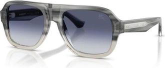 Burberry Heren, Accessoires, Grijs, Maat: 55 MM